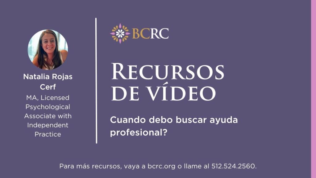 Cuando debo buscar ayuda profesional - course thumbnail