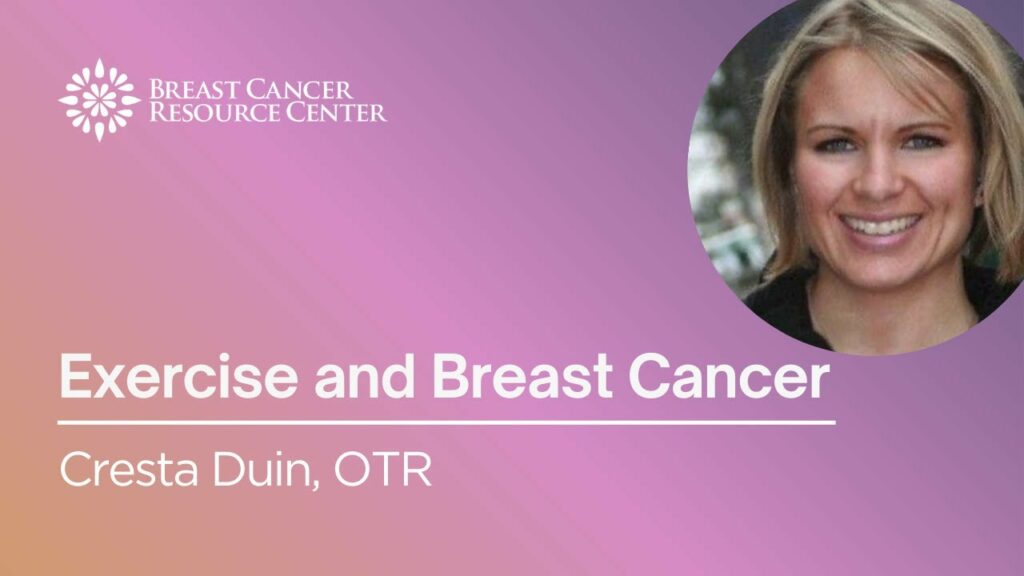 Exercise and Breast Cancer - course thumbnail