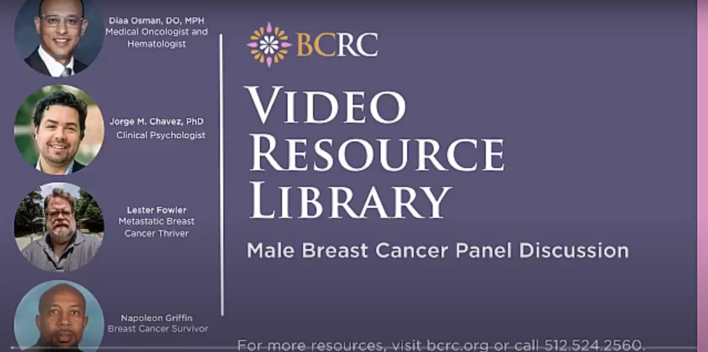 Male Breast Cancer Awareness Discussion - course thumbnail