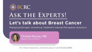 Managing Estrogen: Answering Treatment Induced Menopause Questions