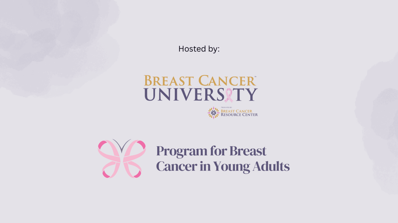 BCU Program for Breast Cancer in Young Adults - Event banner BCU Program for Breast Cancer in Young Adults - Event banner
