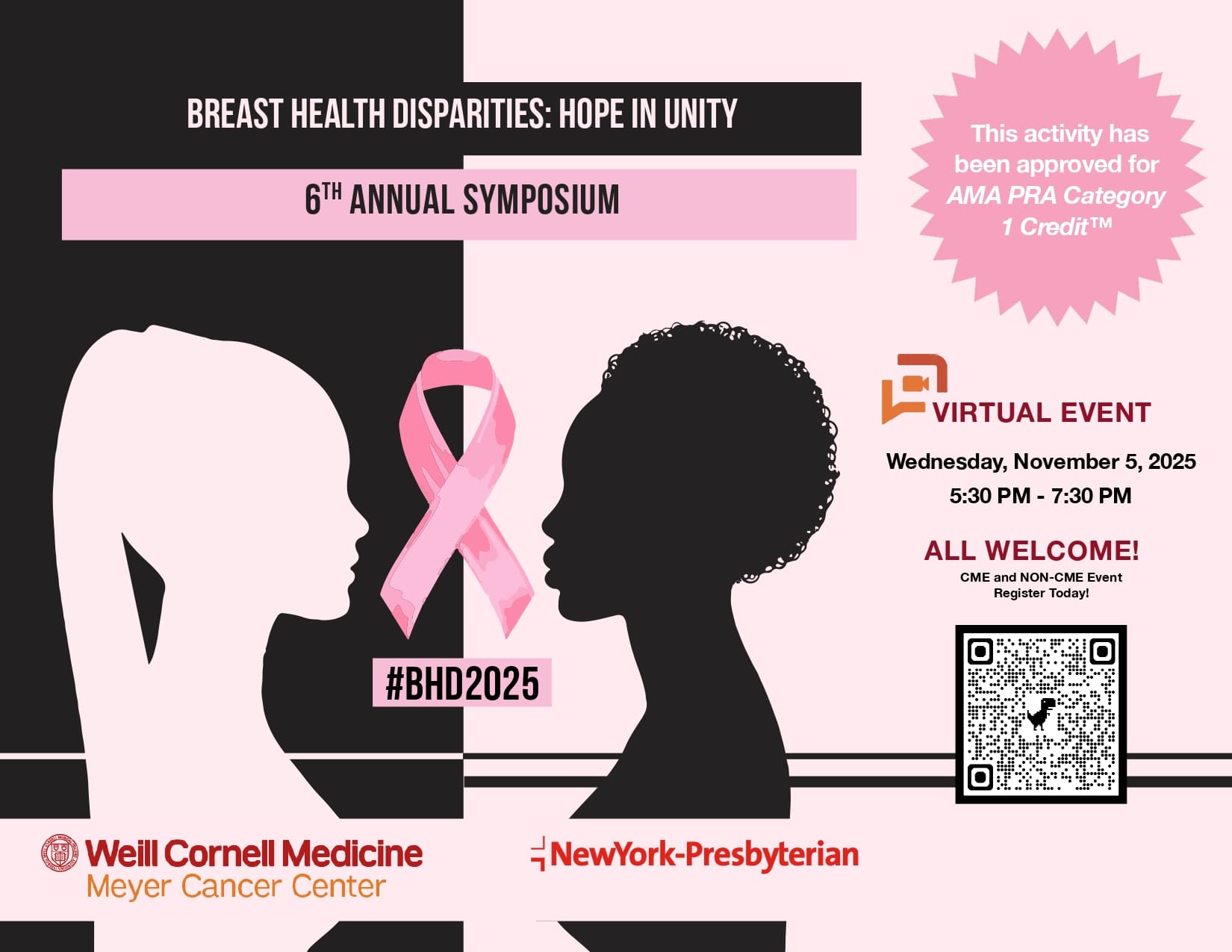 CME 2025 Flyer_page-0001 Breast Health Disparities: Hope in Unity flyer